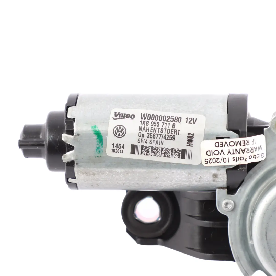 Volkswagen Scirocco Mk3 Limpiaparabrisas Trasero Motor Actuador - SKU 1K8955711B - Número de pieza 1K8955711B