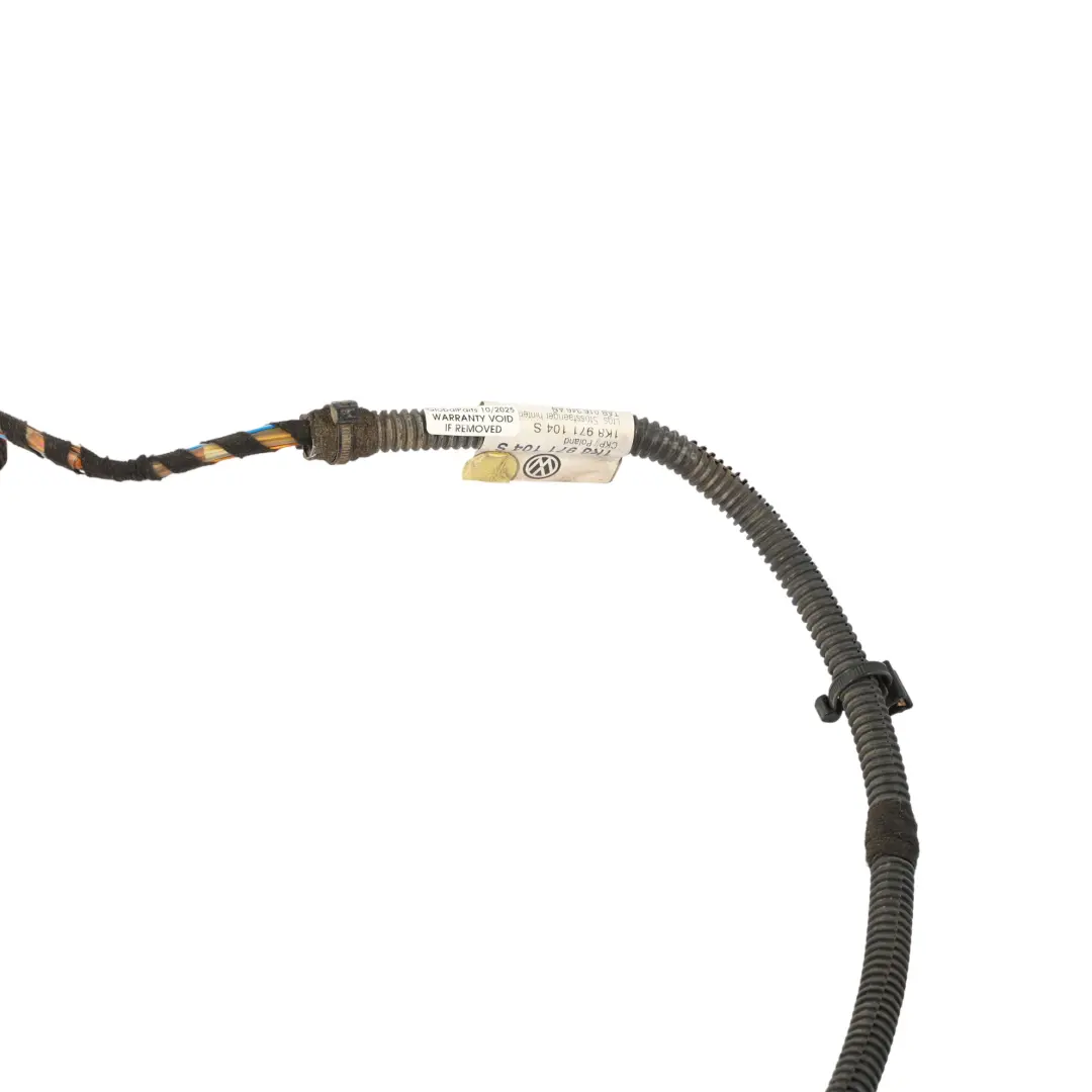 Volkswagen Scirocco Mk3 Cableado De La Placa De Matrícula Trasera Del - SKU 1K8971104S - Número de pieza 1K8971104S