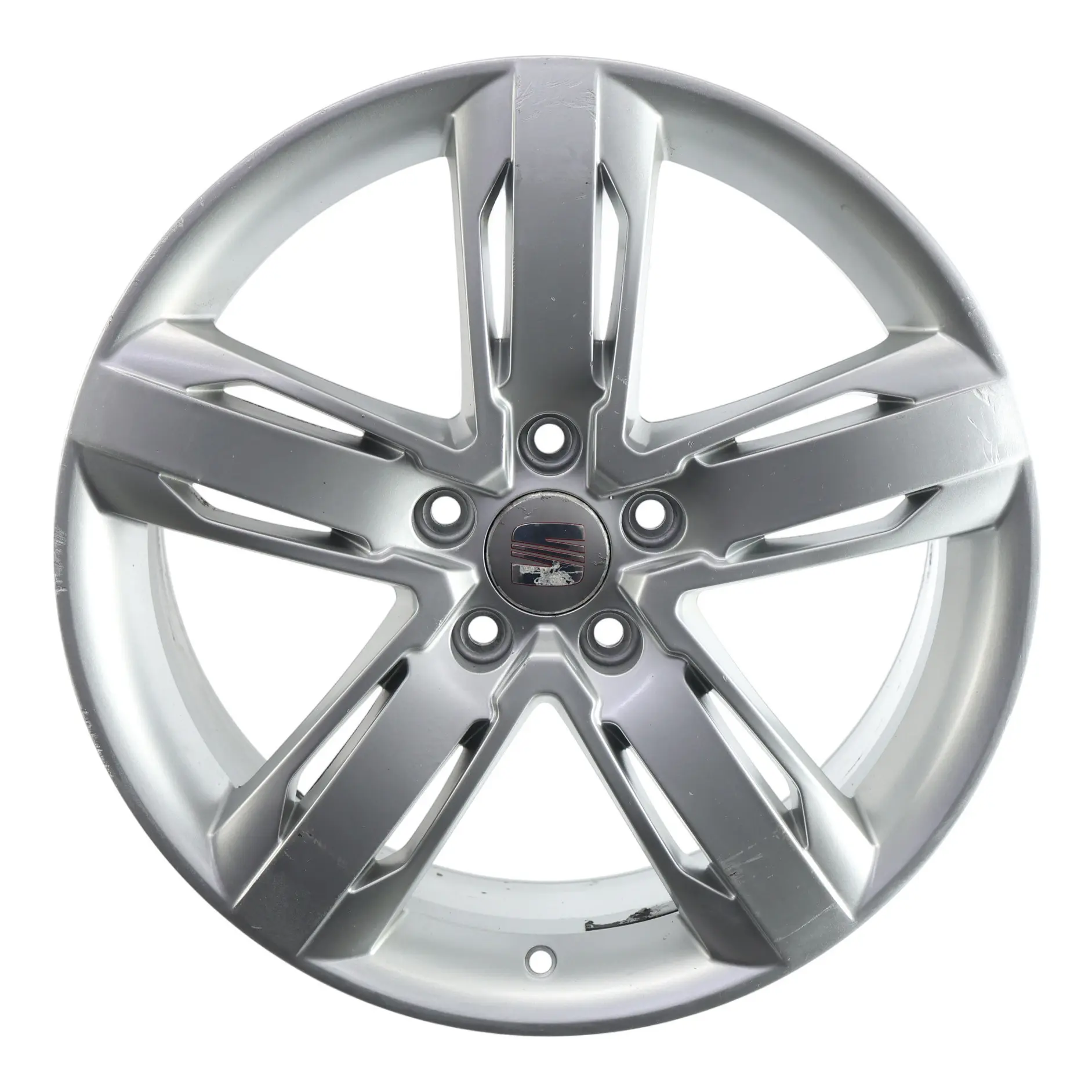 Seat Leon FR 1P Jante Alliage Argent 18" 7,5J ET:51 À Rayons Étoilés 1P0601025N
