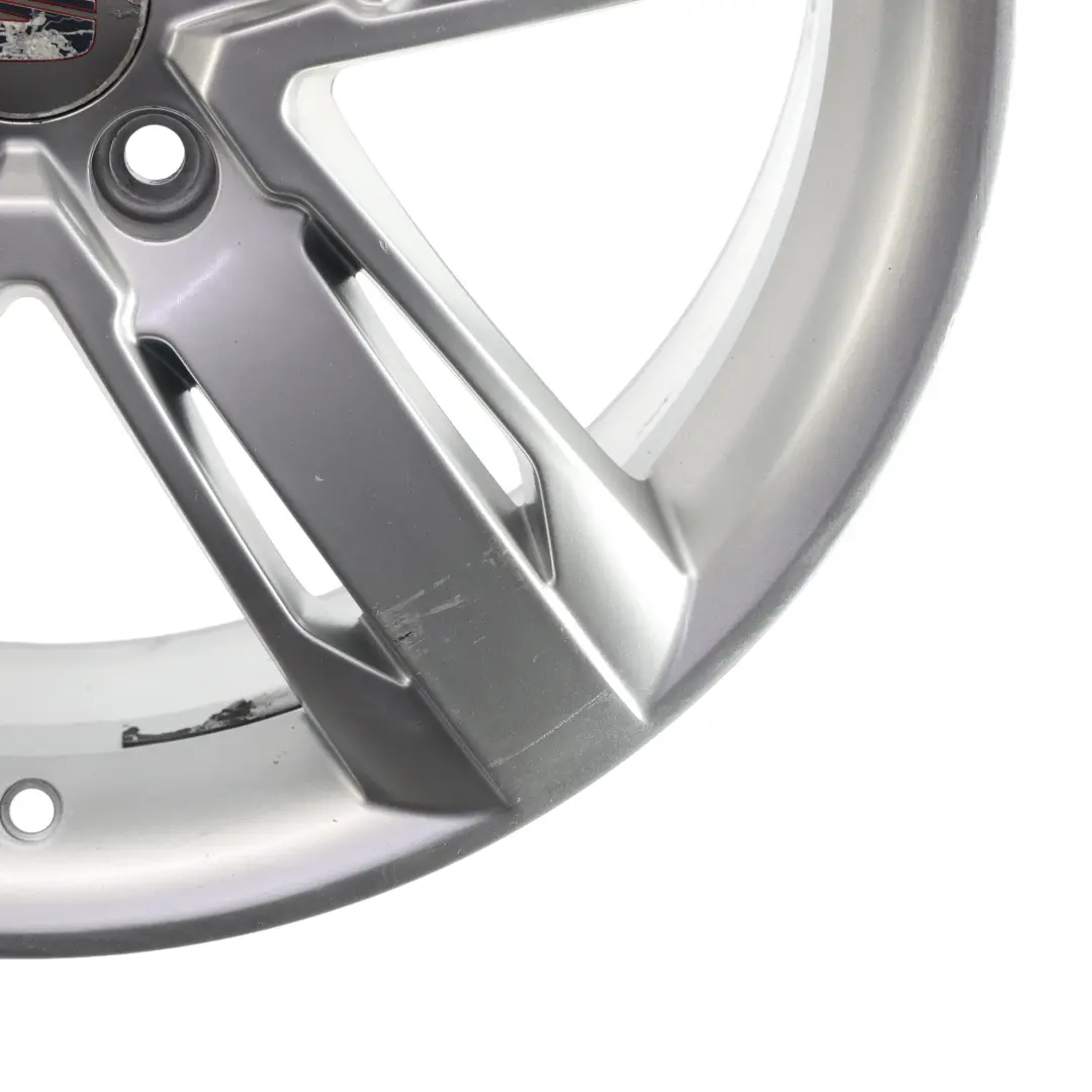 Seat Leon FR 1P Argento Cerchio In Lega 18" 7.5J ET:51 Star Spoke - SKU 1P0601025N-2 - Numero di parte 1P0601025N