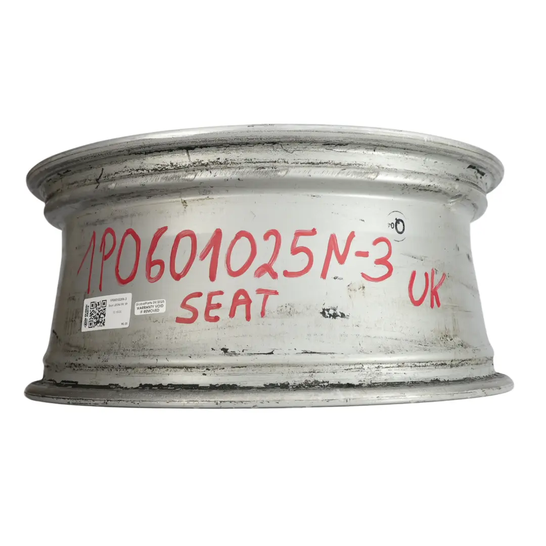 Seat Leon FR 1P Silver Wheel Alloy Rim 18" 7.5J ET:51 Star Spoke - SKU 1P0601025N-3 - Part number 1P0601025N