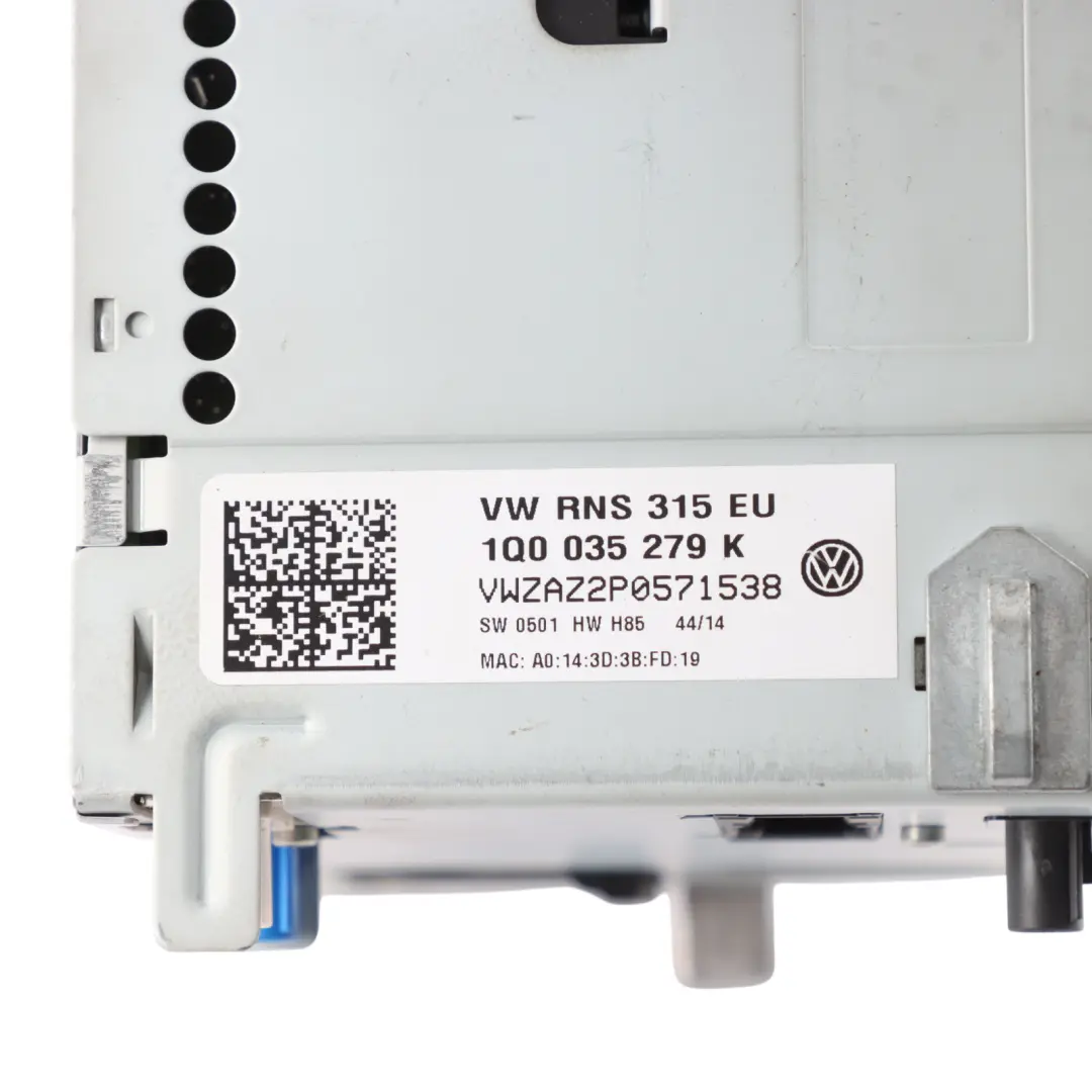 VW Volkswagen Scirocco Mk3 Radio Head Unit Display Media CD Player - SKU 1Q0035279K - Part number 1Q0035279K