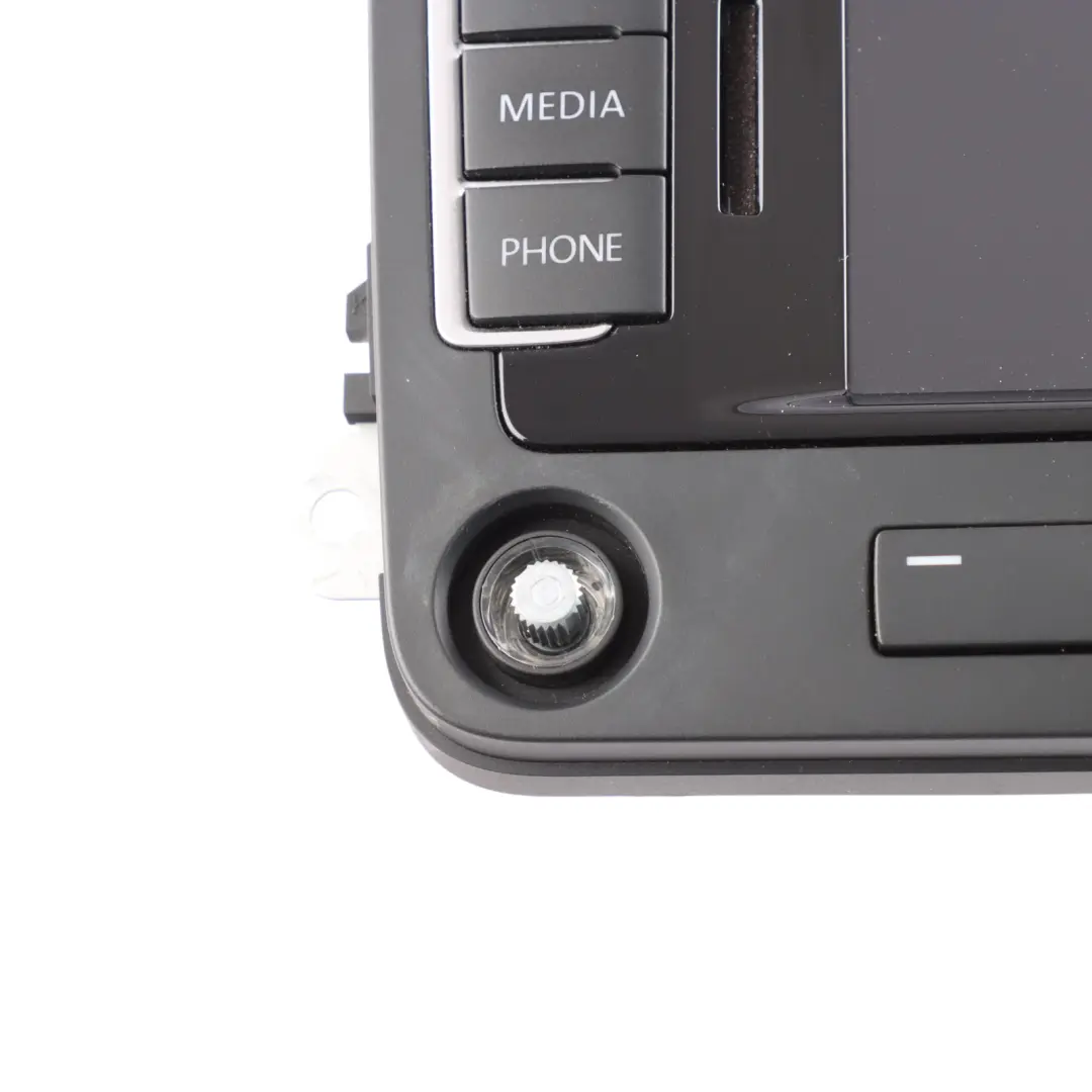 Mk3 Radio Head Unit Display Media CD Player to VW Volkswagen Scirocco with Part number 1Q0035279K VW Volkswagen Scirocco Mk3 Radio Head Unit Display Media CD Player - SKU 1Q0035279K - Part number 1Q0035279K