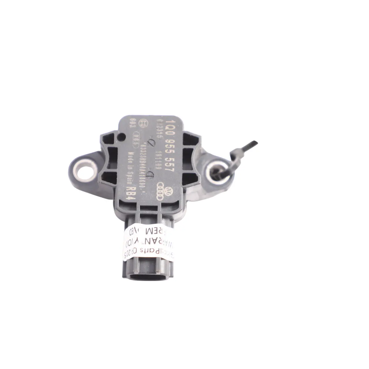 Volkswagen VW Polo 6R Capteur Impact Cas Collision Module Commande Air 1Q0955557