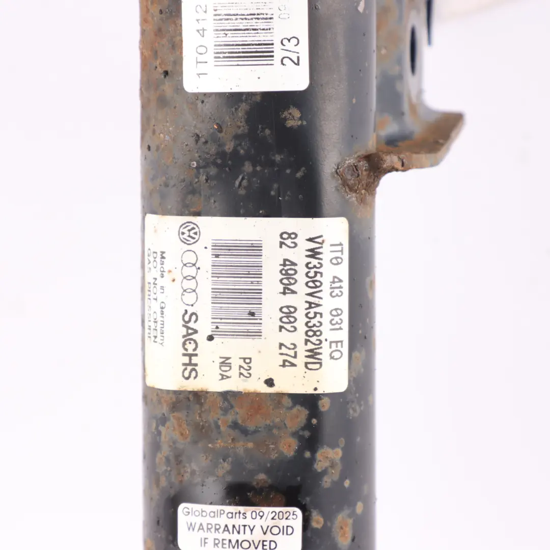 Mk5 Ammortizzatore Anteriore Sinistro Destro per Volkswagen Golf con numero di parte 1T0413031EQ Volkswagen Golf Mk5 Ammortizzatore Anteriore Sinistro Destro - SKU 1T0413031EQ - Numero di parte 1T0413031EQ