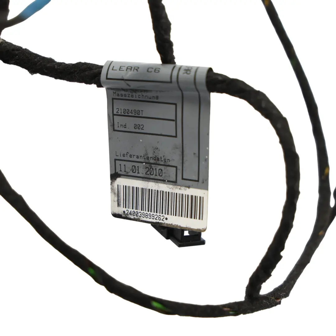 Audi A5 8T Seat Cable Front Left Right N/O/S Wiring Loom Harness - SKU 2100493N - Part number 2100493N