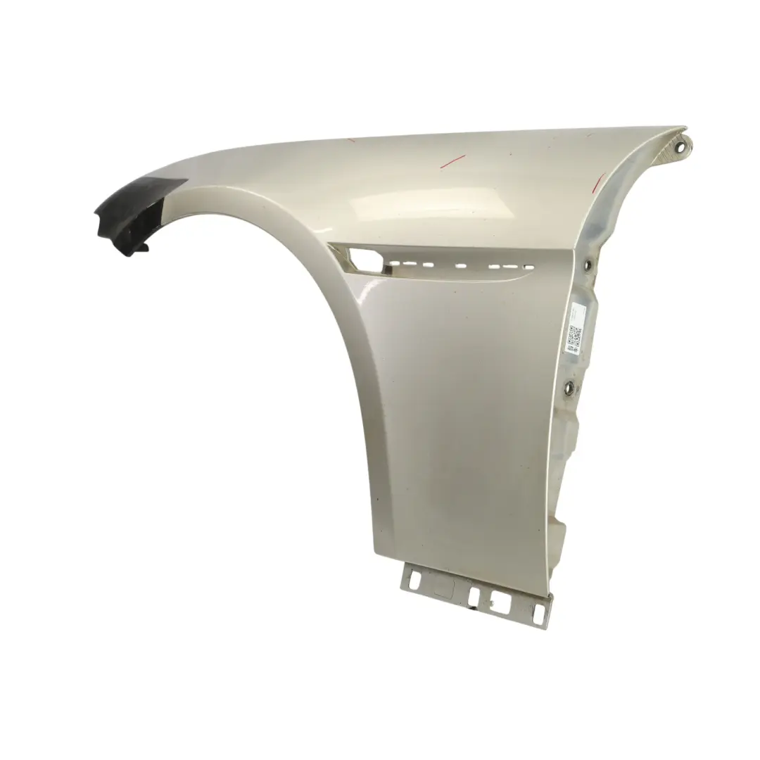 BMW E63 E64 Aile Avant Gauche Panneau Latéral Mineral Silver Argent - A14 - SKU 2155901-MS - Numéro de pièce 2155901