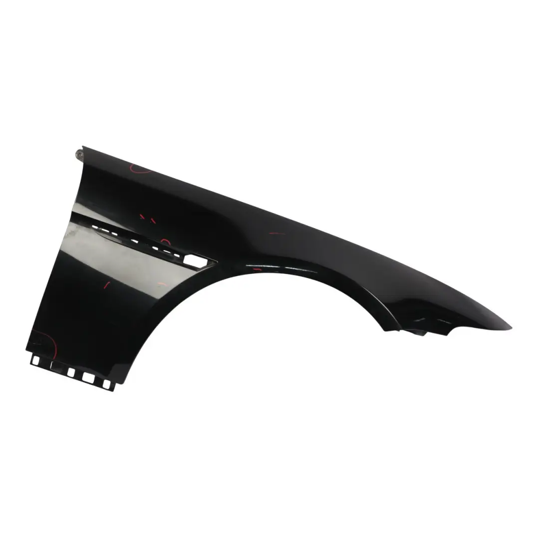 BMW E63 E64 Side Panel Front Right O/S Wing Fender Black Sapphire Metallic - 475 - SKU 2155902-BS - Part number 2155902