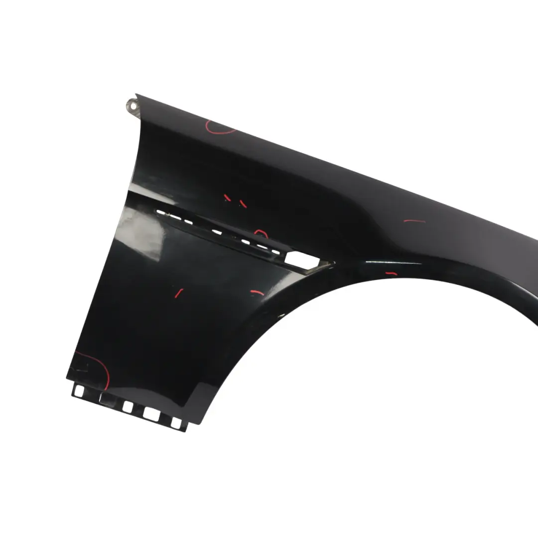BMW E63 E64 Side Panel Front Right O/S Wing Fender Black Sapphire Metallic - 475 - SKU 2155902-BS - Part number 2155902