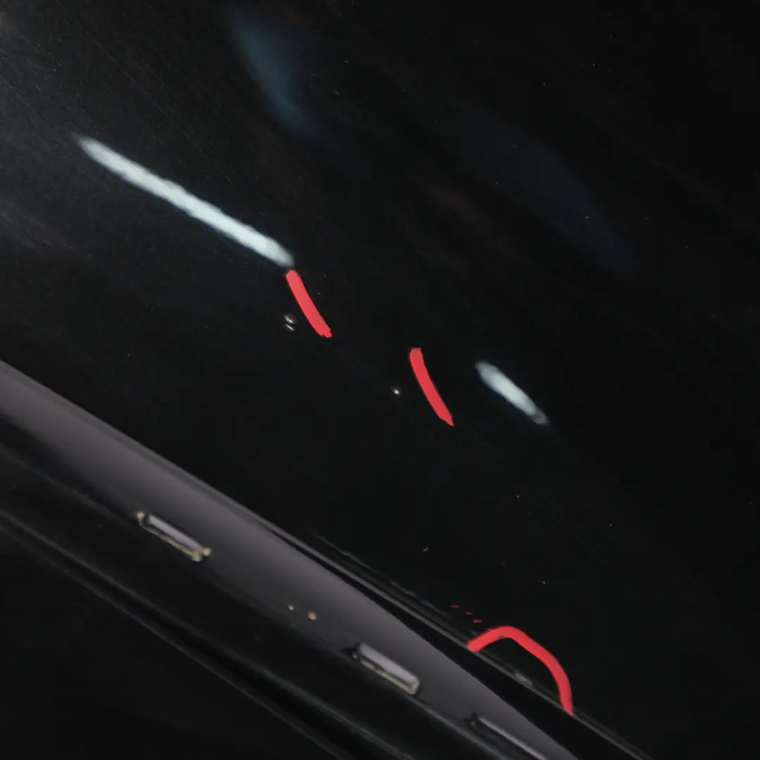 BMW E63 E64 Side Panel Front Right O/S Wing Fender Black Sapphire Metallic - 475 - SKU 2155902-BS - Part number 2155902