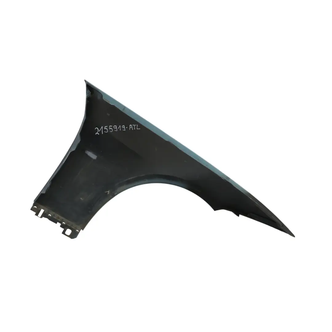 Side Panel Fender Wing Front Left N/S Atlantikblau Blue Metallic - A13 to BMW E92 with Part number 2155919 BMW E92 Side Panel Fender Wing Front Left N/S Atlantikblau Blue Metallic - A13 - SKU 2155919-ATL - Part number 2155919