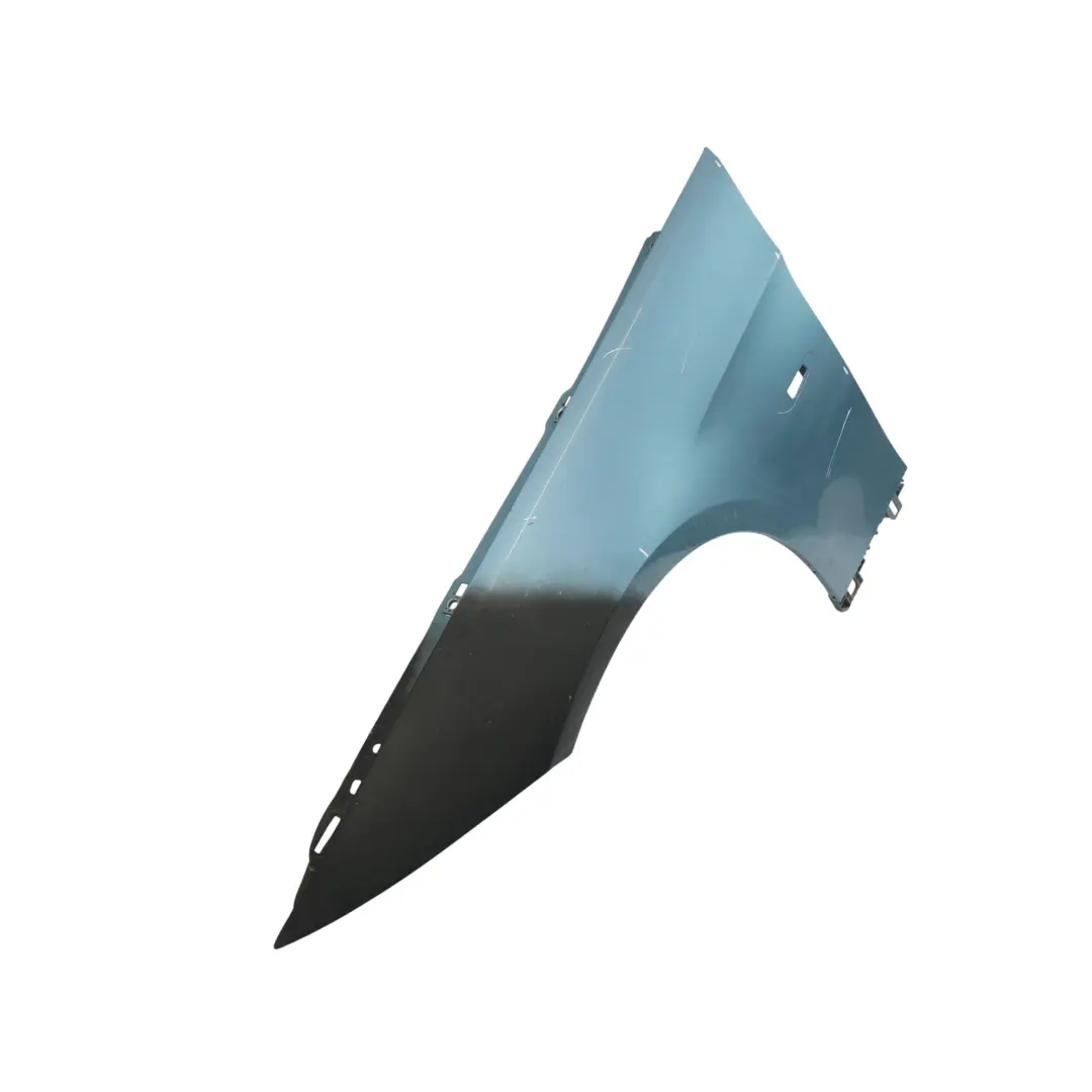 Side Panel Fender Wing Front Left N/S Atlantikblau Blue Metallic - A13 to BMW E92 with Part number 2155919 BMW E92 Side Panel Fender Wing Front Left N/S Atlantikblau Blue Metallic - A13 - SKU 2155919-ATL - Part number 2155919