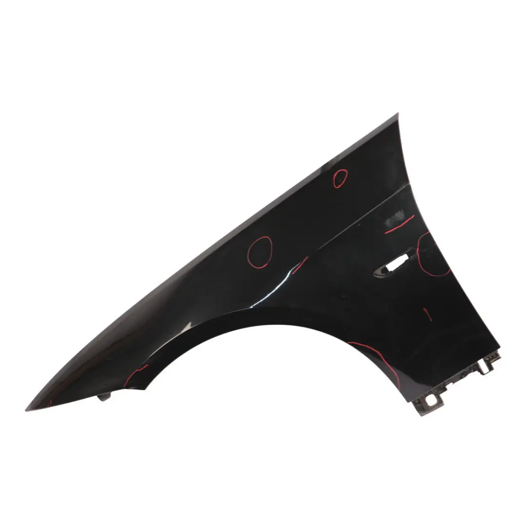 BMW E92 E93 Side Panel Fender Wing Front Right O/S Spacegrau Space Grey - A52 - SKU 2155922-BS2 - Part number 2155922