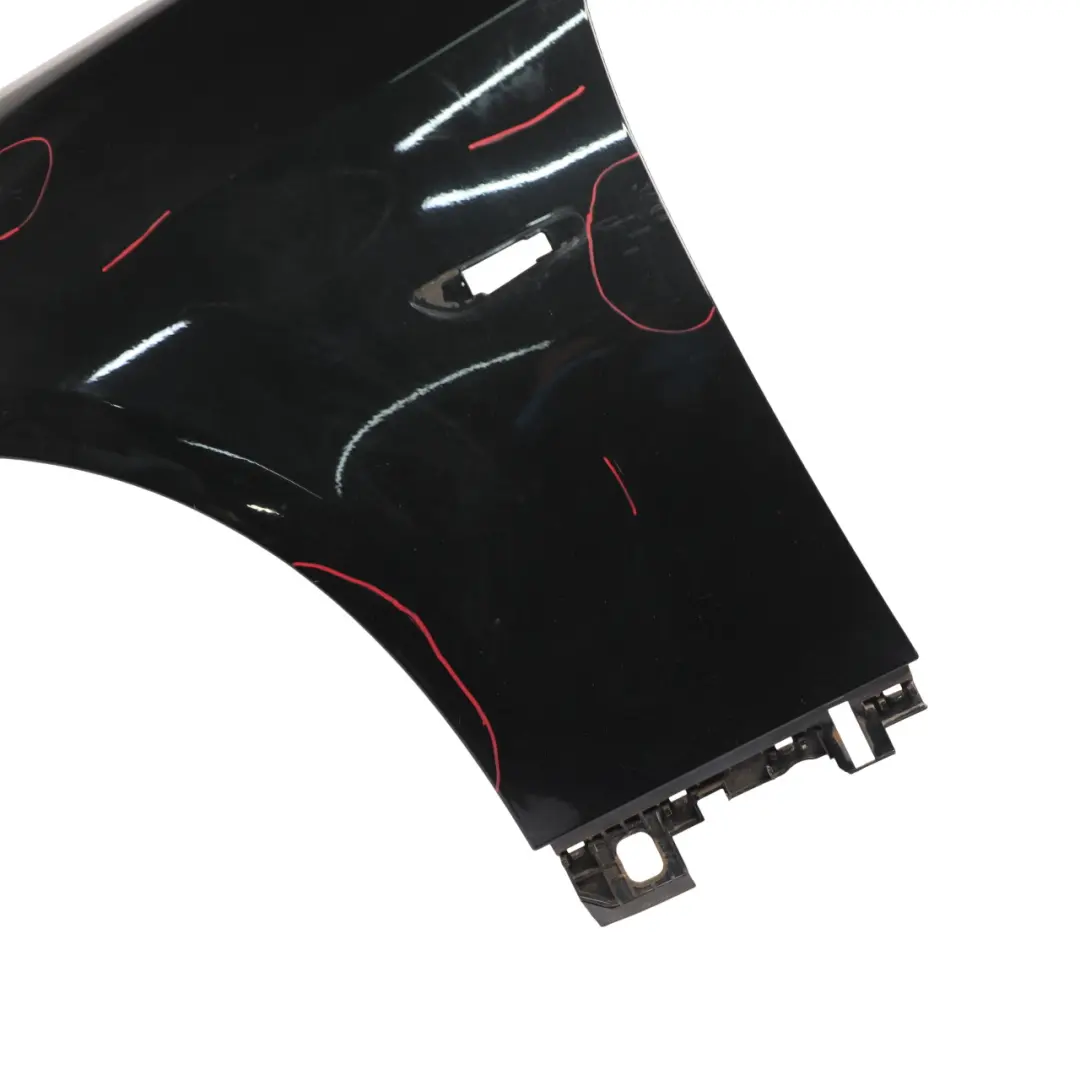 BMW E92 E93 Side Panel Fender Wing Front Right O/S Spacegrau Space Grey - A52 - SKU 2155922-BS2 - Part number 2155922