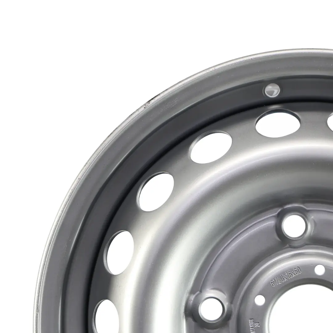 Ford Transit Custom Silver Steel Wheel Rim 16" 6.5J ET:60 2160857 KK21-1015-CB - SKU 2160857-1 - Part number 2160857-1