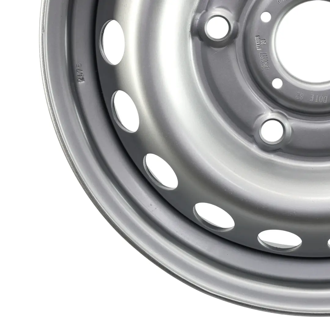 Llanta Acero Plateada 16" 6.5J ET:60 2160857 KK21-1015-CB para Ford Transit Custom con número de pieza 2160857-1 Ford Transit Custom Llanta Acero Plateada 16" 6.5J ET:60 2160857 KK21-1015-CB - SKU 2160857-1 - Número de pieza 2160857-1