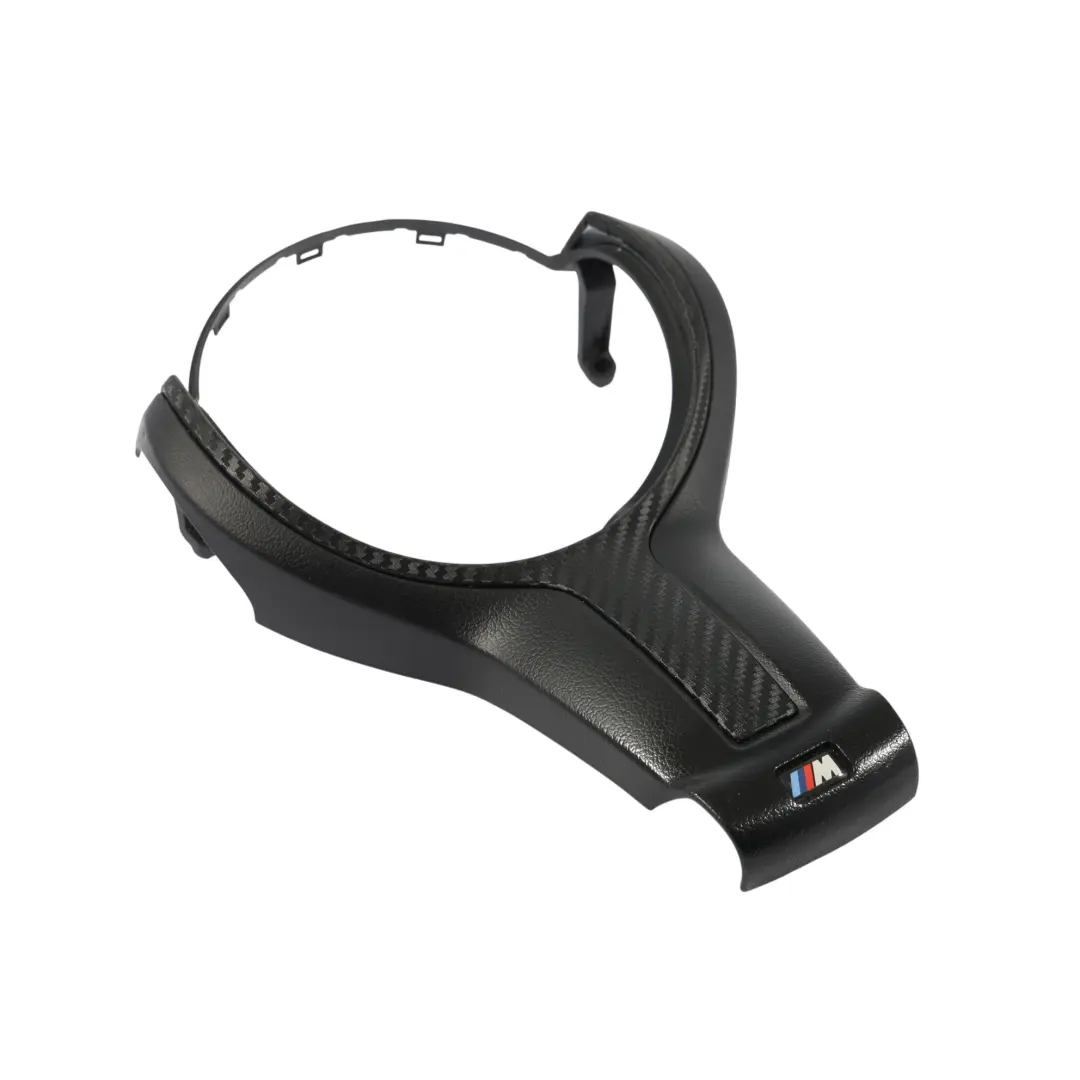 Steering Wheel Frame Trim Black/Carbon to BMW F20 F21 F22 M Performance with Part number 2231982 BMW F20 F21 F22 M Performance Steering Wheel Frame Trim Black/Carbon - SKU 2231982 - Part number 2231982