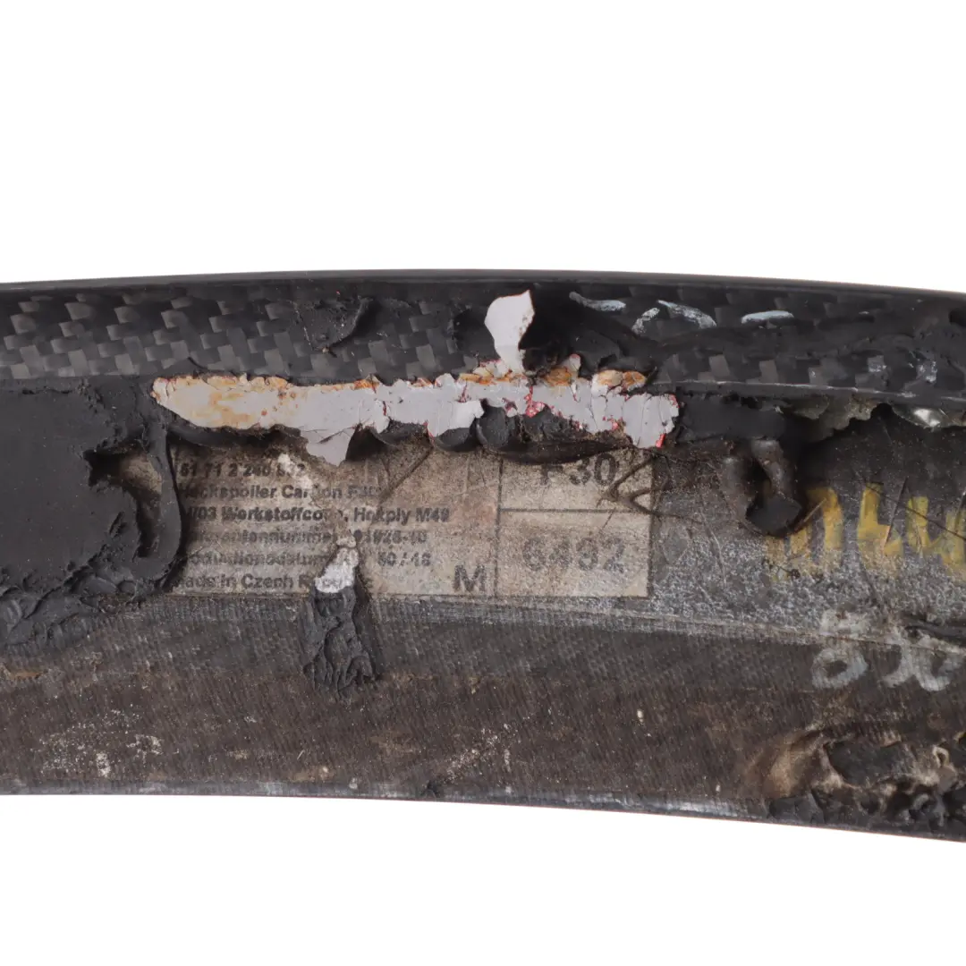 BMW F30 F80 M3 Rear Boot Trunk Lid Spoiler Tailgate Spoiler Carbon M Performance - SKU 2240832 - Part number 2240832