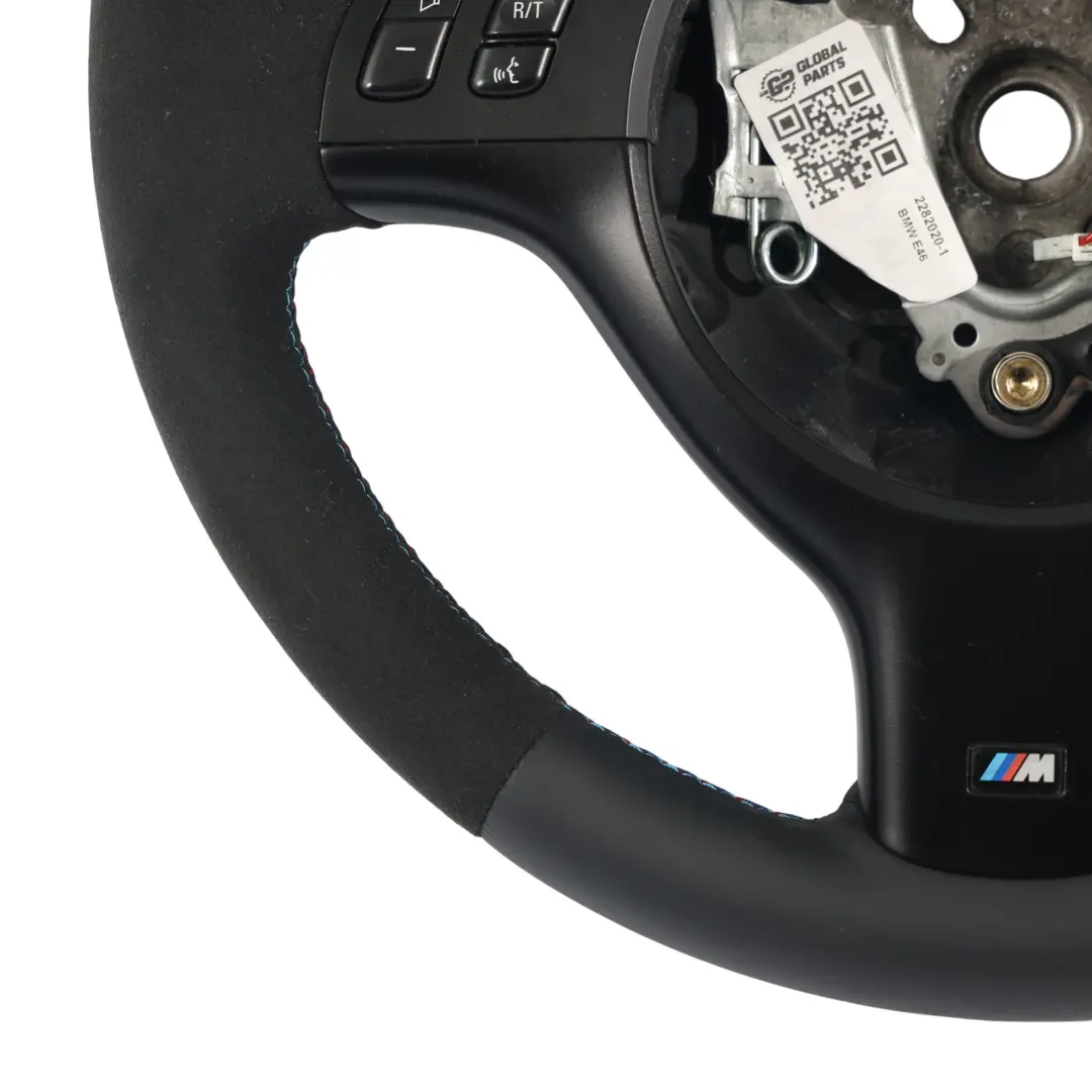 Volante BMW E46 M3 E39 M5 NUOVA Pelle / Alcantara M Sport Tricolori - SKU 2282020-1 - Numero di parte 2282020