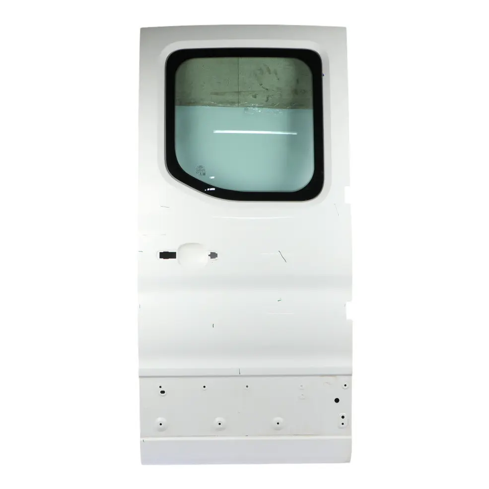 Ford Transit Mk8 Rear Door Right O/S Double Cab Side Door Frozen White - Z2