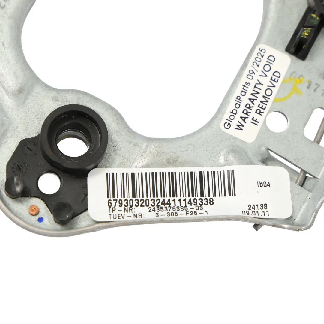 Module Steering Wheel Plate Mount Bracket Carrier to BMW F25 F26 Air with Part number 2406058 BMW F25 F26 Air Module Steering Wheel Plate Mount Bracket Carrier - SKU 2406058 - Part number 2406058