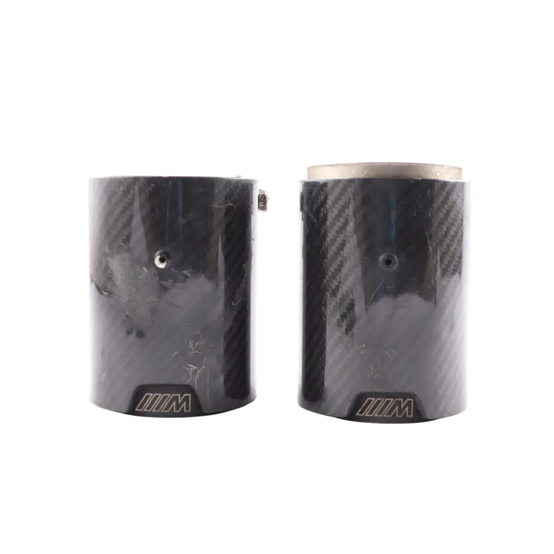 Carbon Exhaust Tail Pipe SET to BMW F87 M2 F80 M3 F82 M4 M Performance with Part number 2468411 BMW F87 M2 F80 M3 F82 M4 M Performance Carbon Exhaust Tail Pipe SET - SKU 2468411-4 - Part number 2468411