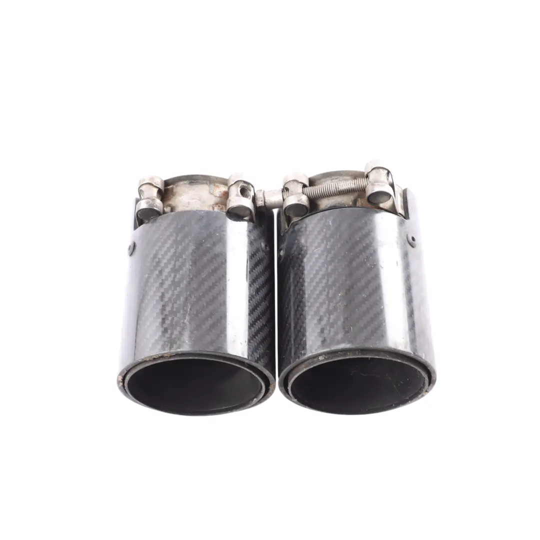 BMW F87 M2 F80 M3 F82 M4 M Performance Carbon Exhaust Tail Pipe SET - SKU 2468411-4 - Part number 2468411