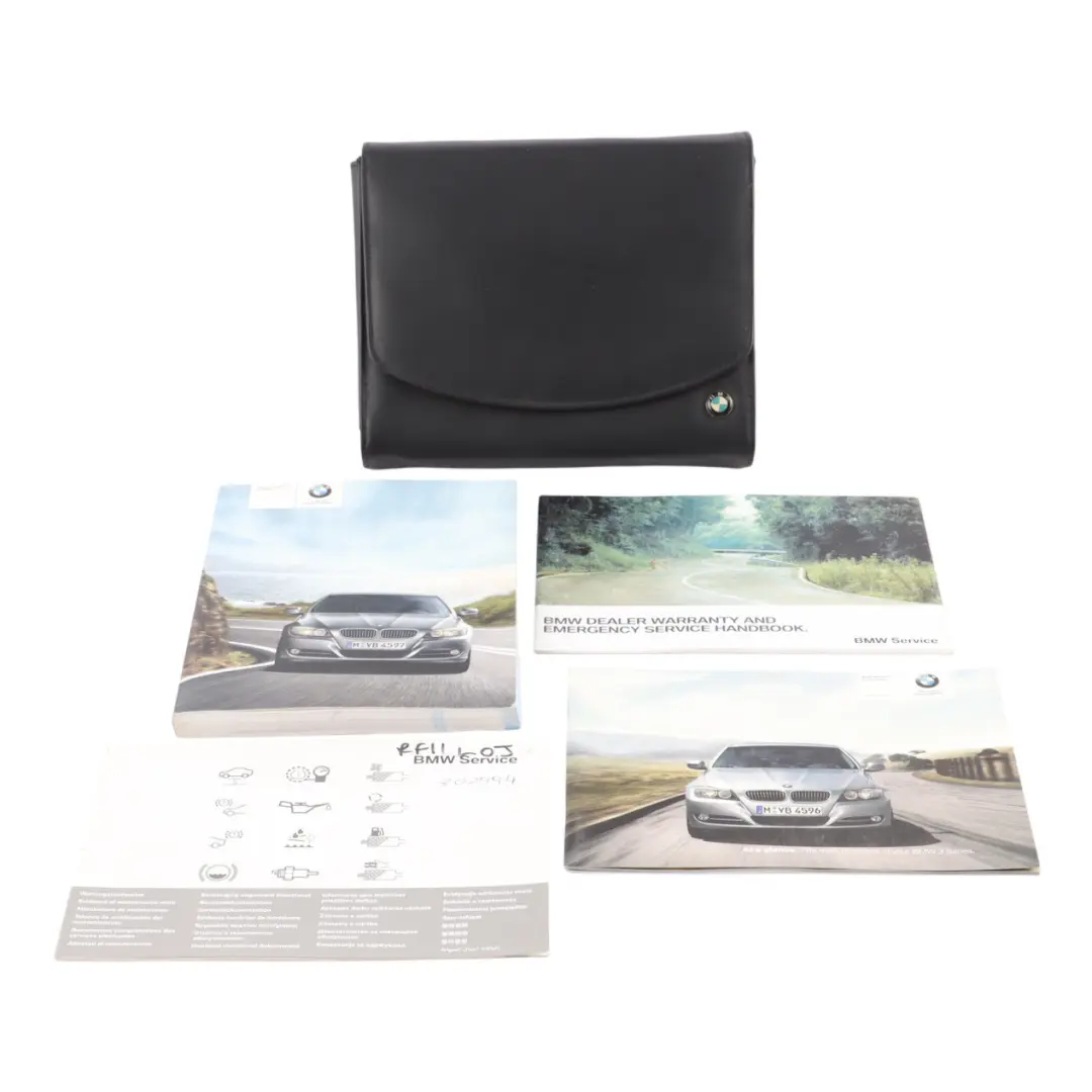 Service Booklet Owner's Handbook Book Instructions Case Wallet Set to BMW E90 E91 with Part number 2600252 BMW E90 E91 Service Booklet Owner's Handbook Book Instructions Case Wallet Set - SKU 2600252-3 - Part number 2600252