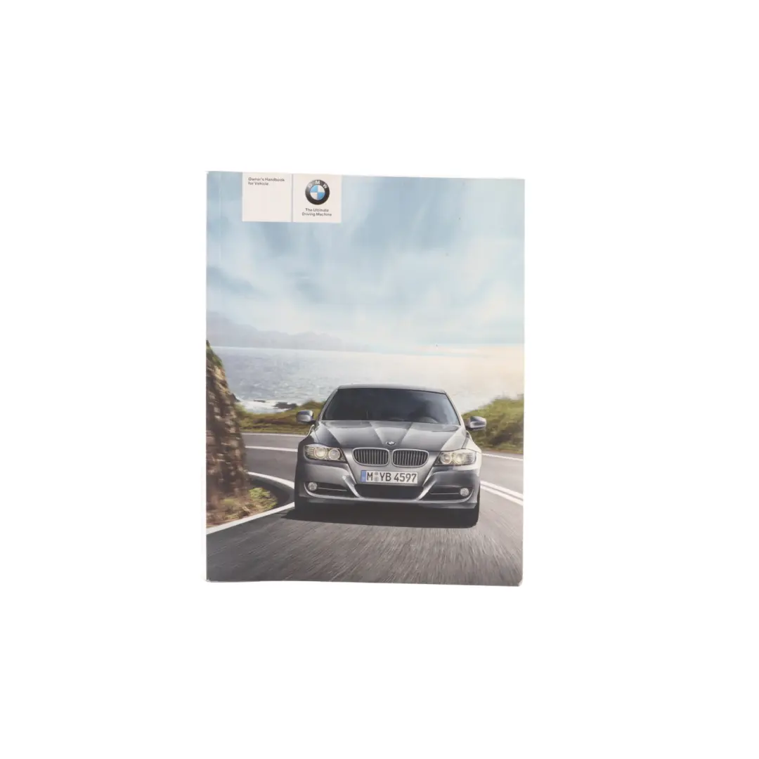 BMW E90 E91 Service Booklet Owner's Handbook Book Instructions Case Wallet Set - SKU 2600252-3 - Part number 2600252