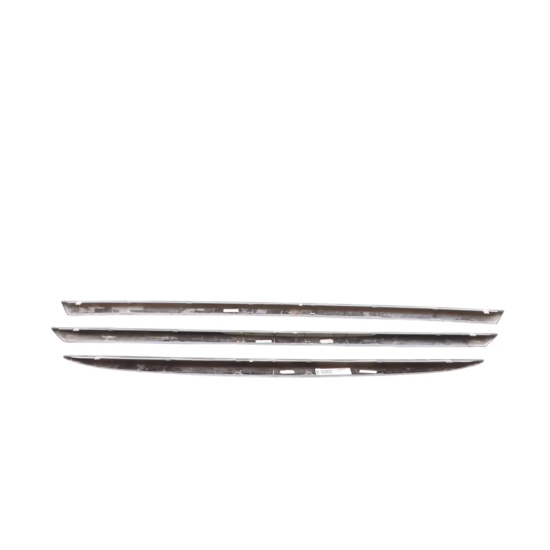 Front Grille Strip Trim Cover Panel Chrome SET to Mini Cooper R55 R56 R57 with Part number 2752363 Mini Cooper R55 R56 R57 Front Grille Strip Trim Cover Panel Chrome SET - SKU 2752363-5 - Part number 2752363