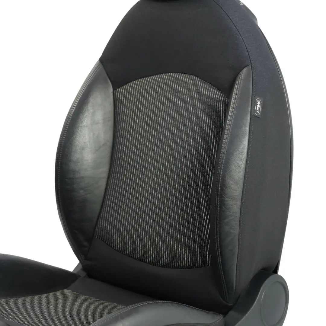 Siège Avant Gauche Sport Semi-Cuir Chauffant Noir pour Mini Cooper R55 R56 R57 à propos du numéro de pièce 2753491 Mini Cooper R55 R56 R57 Siège Avant Gauche Sport Semi-Cuir Chauffant Noir - SKU 2753491-1 - Numéro de pièce 2753491