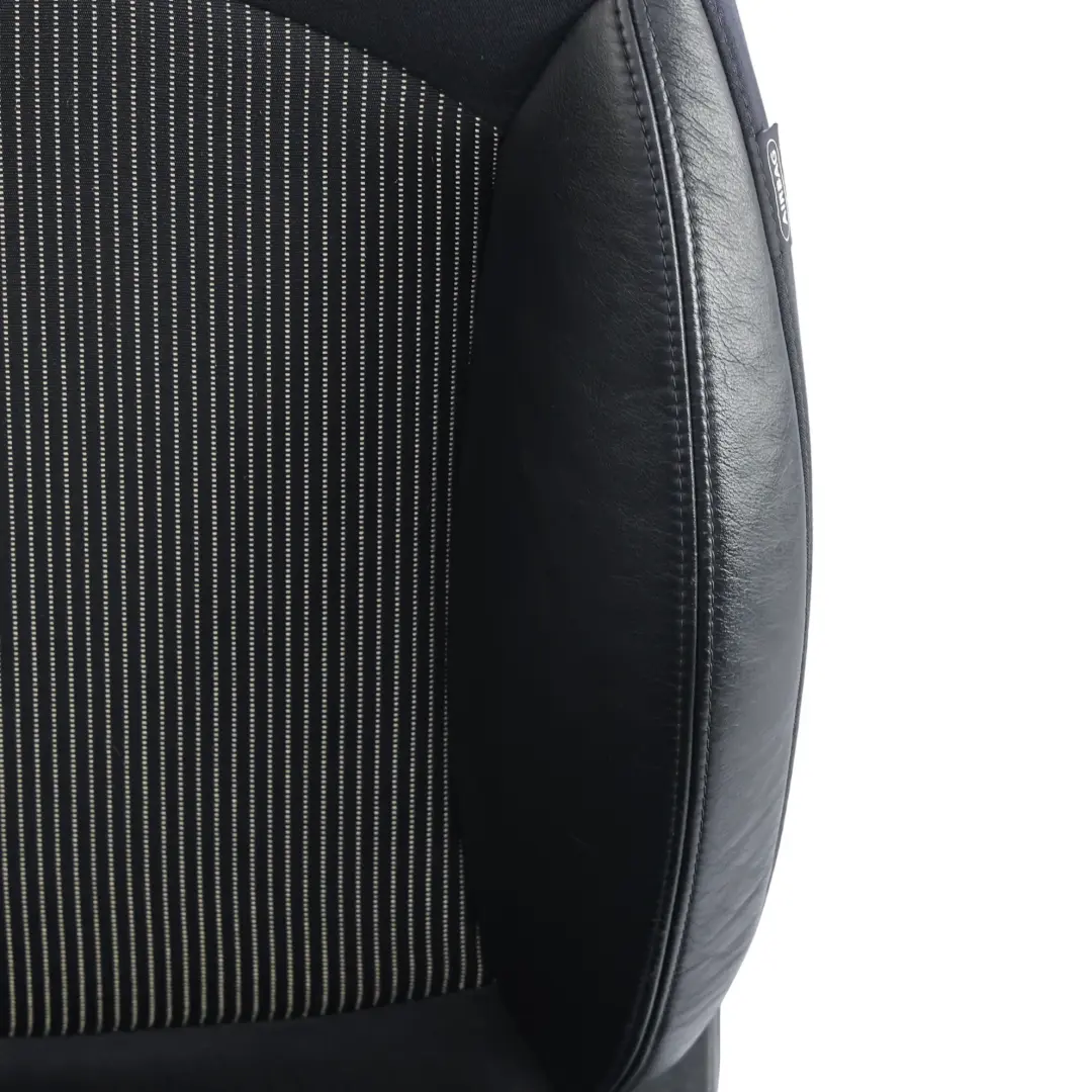 Mini Cooper R56 Sport Mezza Pelle Nero Interno Sedile Anteriore Sinistro N/S - SKU 2753491-1 - Numero di parte 2753491