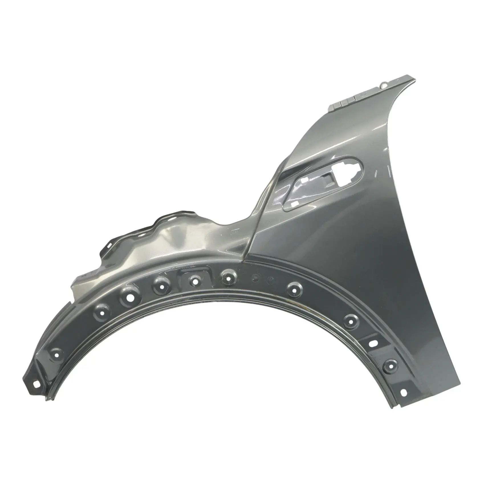 Mini R55 R56 R57 R58 Side Panel Front Left Wing N/S Dark Silver Metallic - 871