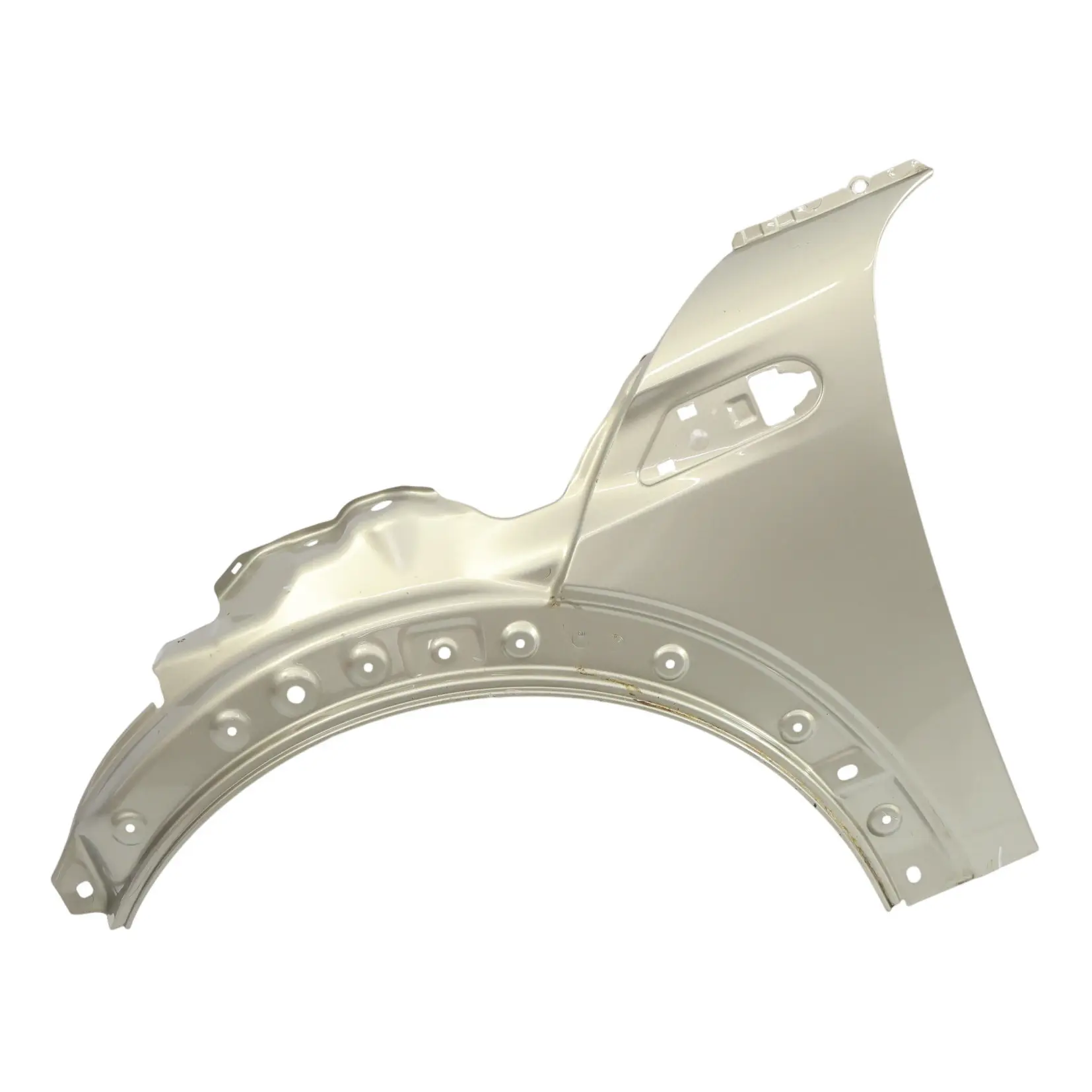 Mini R55 R56 R57 Side Panel Front Left Wing N/S Sparkling Silver Metallic - A60