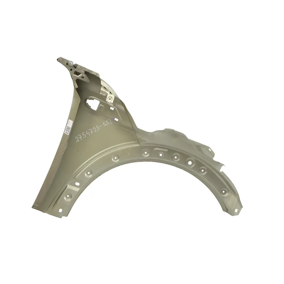 Side Panel Front Left Wing N/S Sparkling Silver Metallic - A60 to Mini R55 R56 R57 with Part number 2754725 Mini R55 R56 R57 Side Panel Front Left Wing N/S Sparkling Silver Metallic - A60 - SKU 2754725-SS3 - Part number 2754725