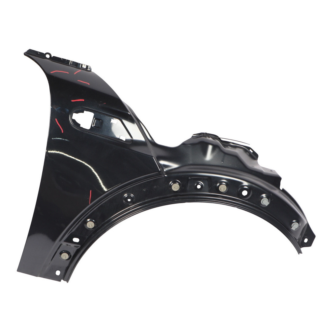 Mini R55 R56 R57 R58 Side Panel Front Right Wing O/S Astro Black ...