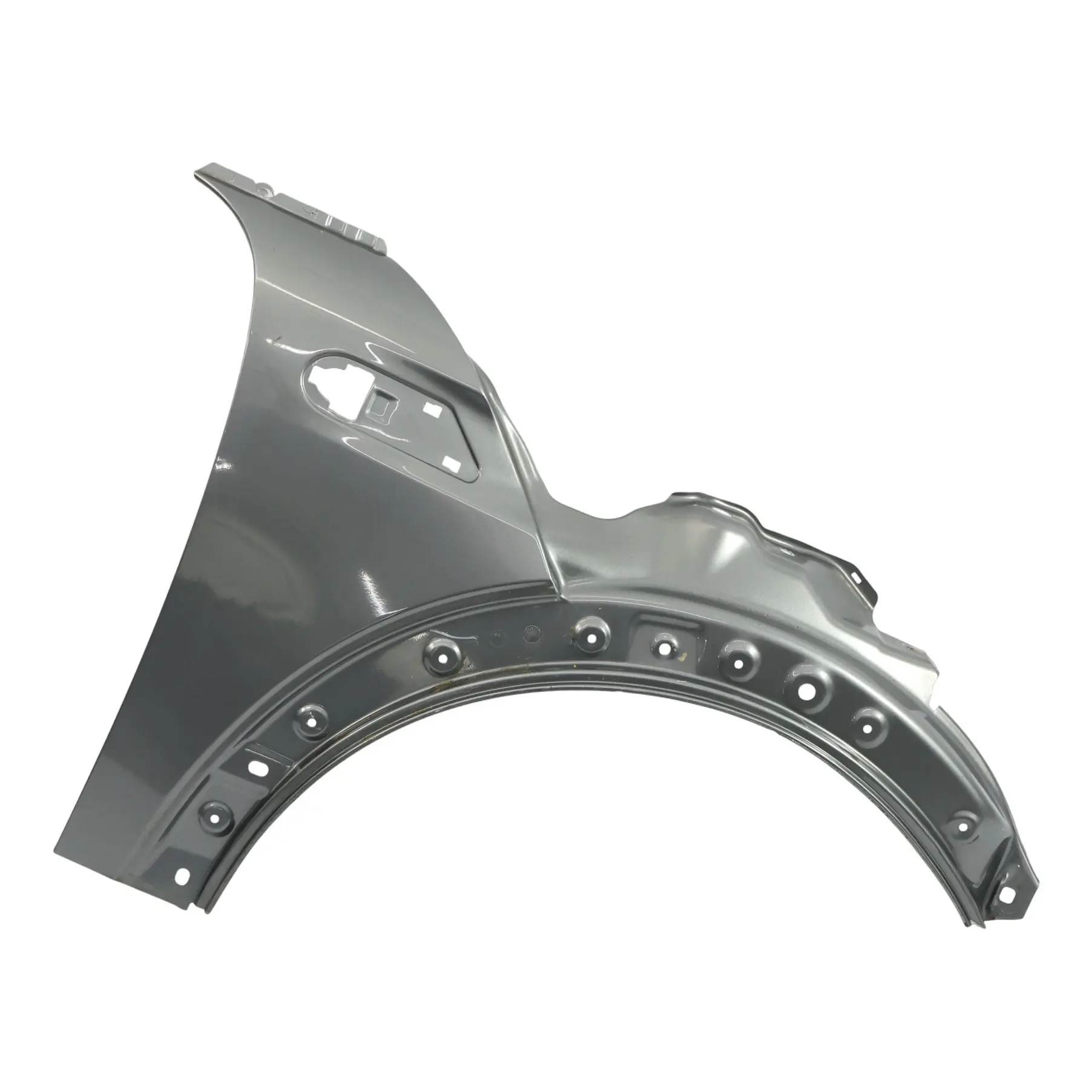 Mini R55 R56 R57 R58 Side Panel Front Right Wing O/S Dark Silver Metallic - 871