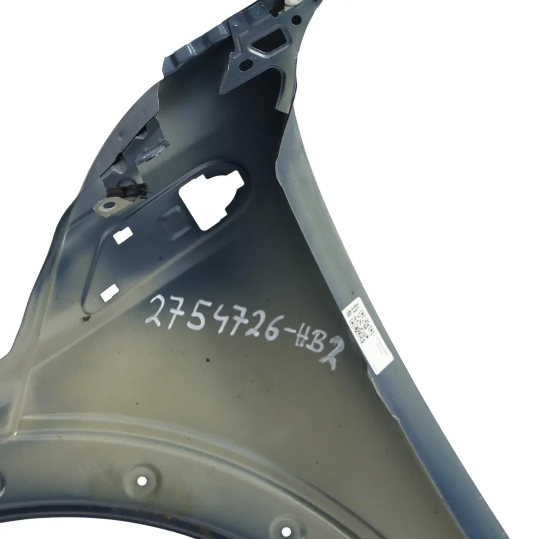 Wing Side Panel Front Right O/S Horizon Blue Metallic - A93 to Mini R55 R56 R57 with Part number 2754726 Mini R55 R56 R57 Wing Side Panel Front Right O/S Horizon Blue Metallic - A93 - SKU 2754726-HB2 - Part number 2754726
