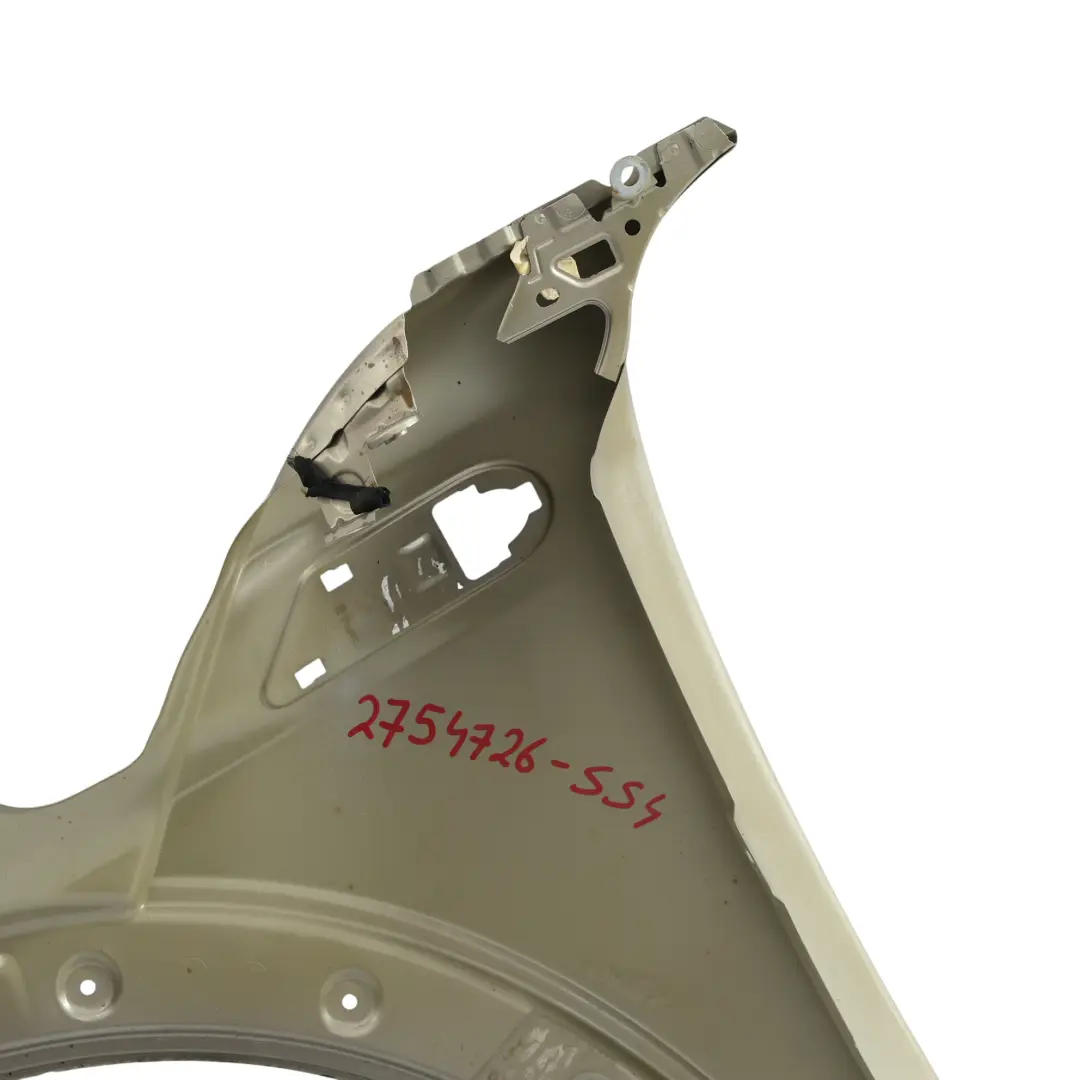 Mini R55 R56 R57 Panel Lateral Delantero Ala Derecha Sparkling Silver - A60 - SKU 2754726-SS4 - Número de pieza 2754726