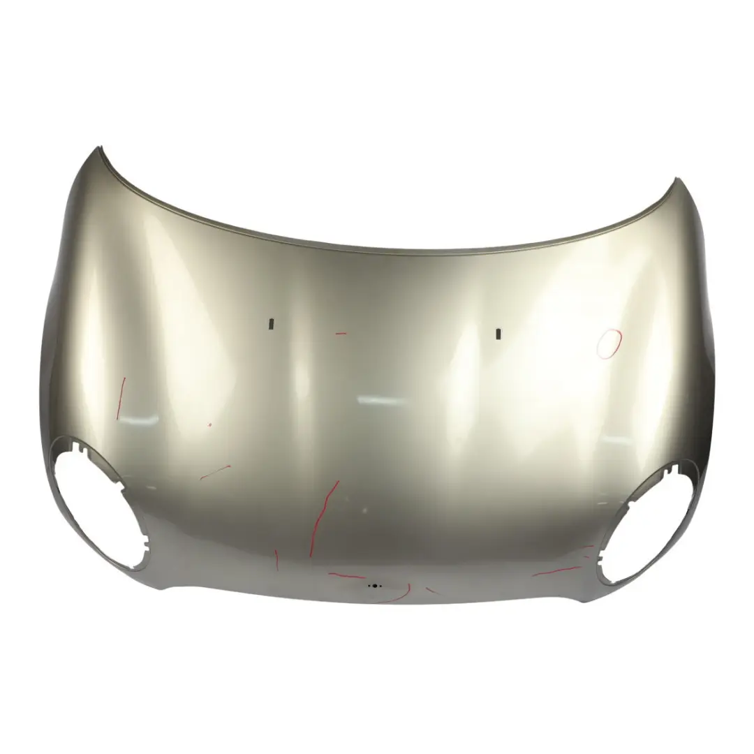Hood Bonnet Engine Cover Panel Sparkling Silver - A60 to Mini R55 R56 R57 with Part number 2754738 Mini R55 R56 R57 Hood Bonnet Engine Cover Panel Sparkling Silver - A60 - SKU 2754738-SS - Part number 2754738