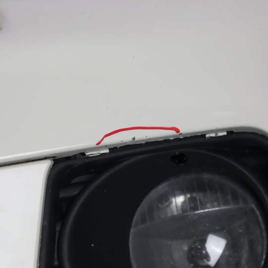 Front Bumper Trim Panel John Cooper Works JCW Pepper White - 850 to Mini R58 R59 with Part number 2759494 Mini R58 R59 Front Bumper Trim Panel John Cooper Works JCW Pepper White - 850 - SKU 2759494-PW - Part number 2759494