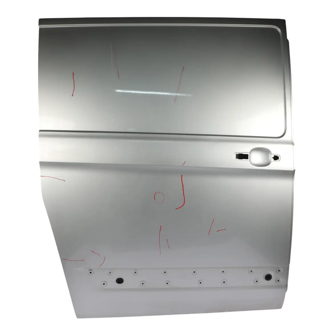 Ford Transit Custom Sliding Door Rear Right O/S Side Door Moondust Silver - ZJ