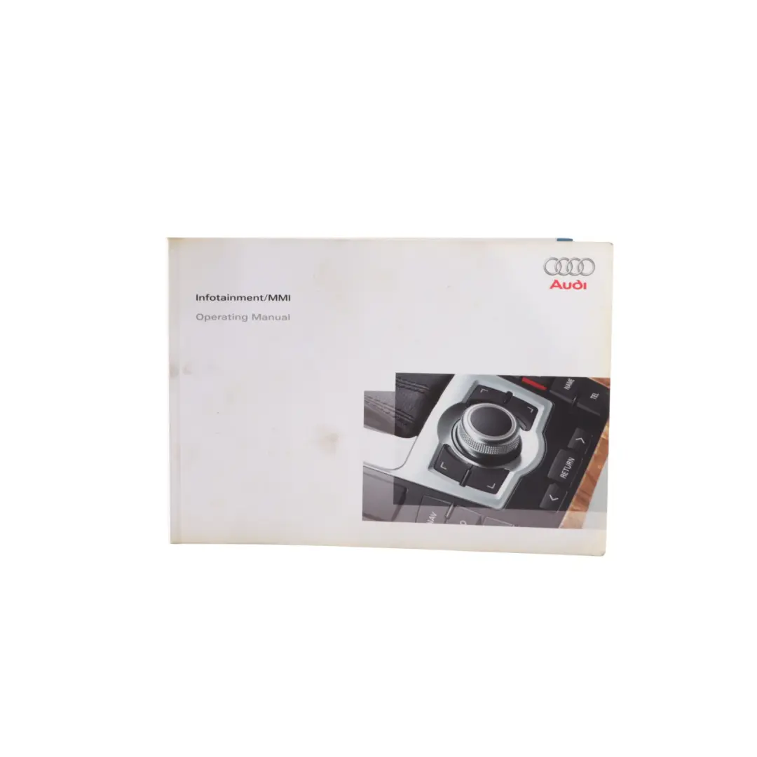 Audi Q7 4L Owner's Handbook Manual Service Booklet Pouch Case Wallet Set - SKU 28256274220 - Part number 28256274220