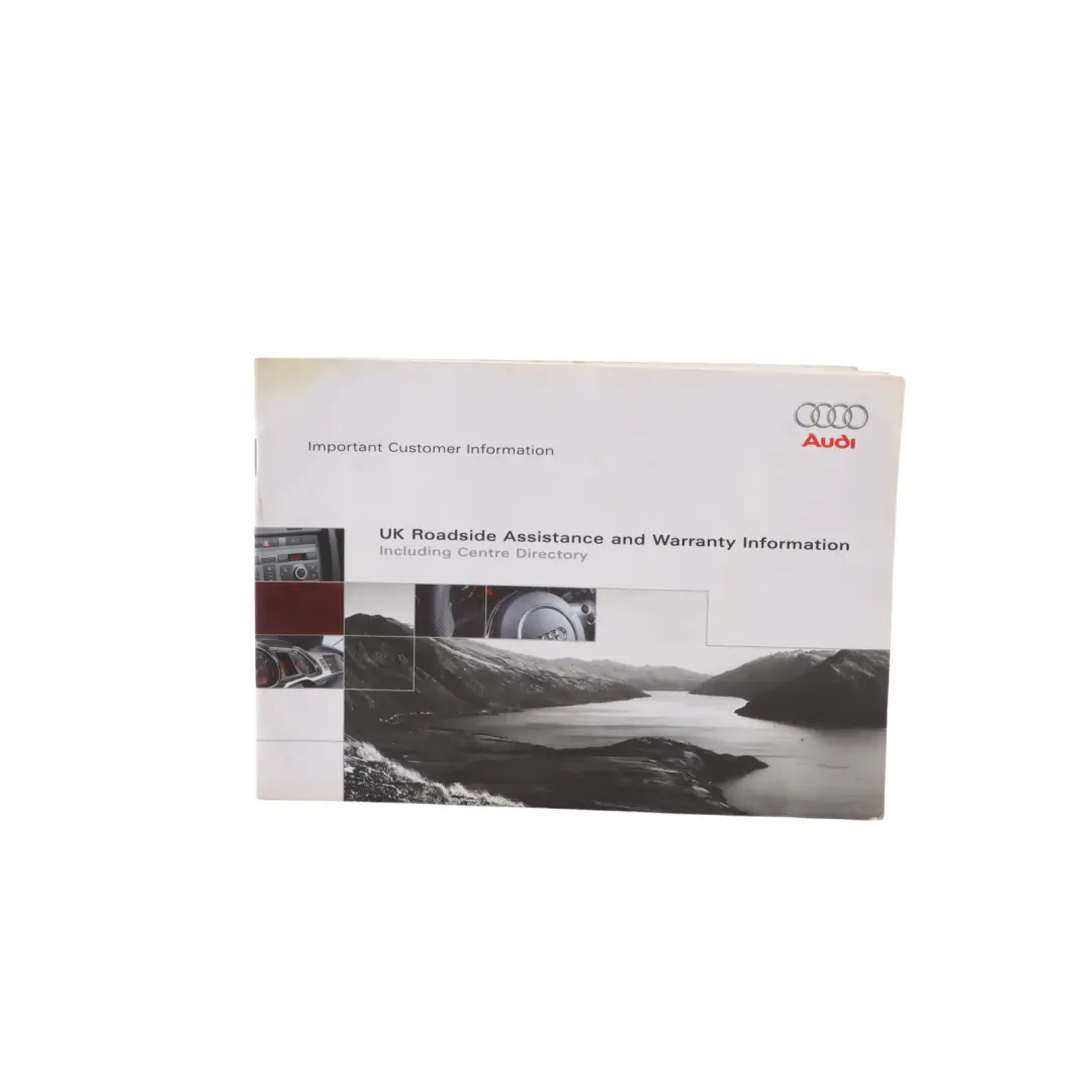 Audi Q7 4L Owner's Handbook Manual Service Booklet Pouch Case Wallet Set - SKU 28256274220 - Part number 28256274220