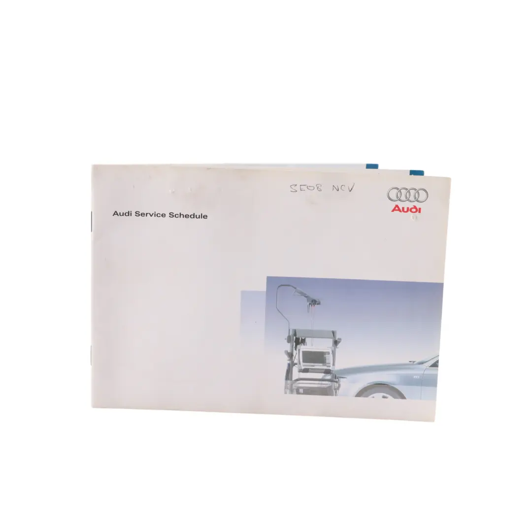 Audi Q7 4L Owner's Handbook Manual Service Booklet Pouch Case Wallet Set - SKU 28256274220 - Part number 28256274220