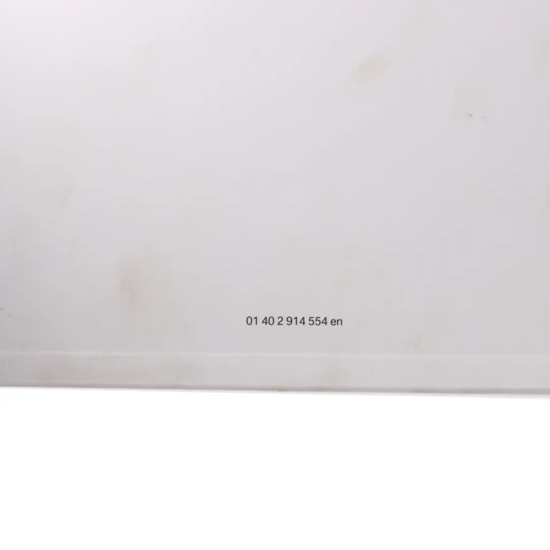 BMW X1 E84 Owner's Handbook Service Booklet Instructions Pouch Case Wallet - SKU 2914554 - Part number 2914554