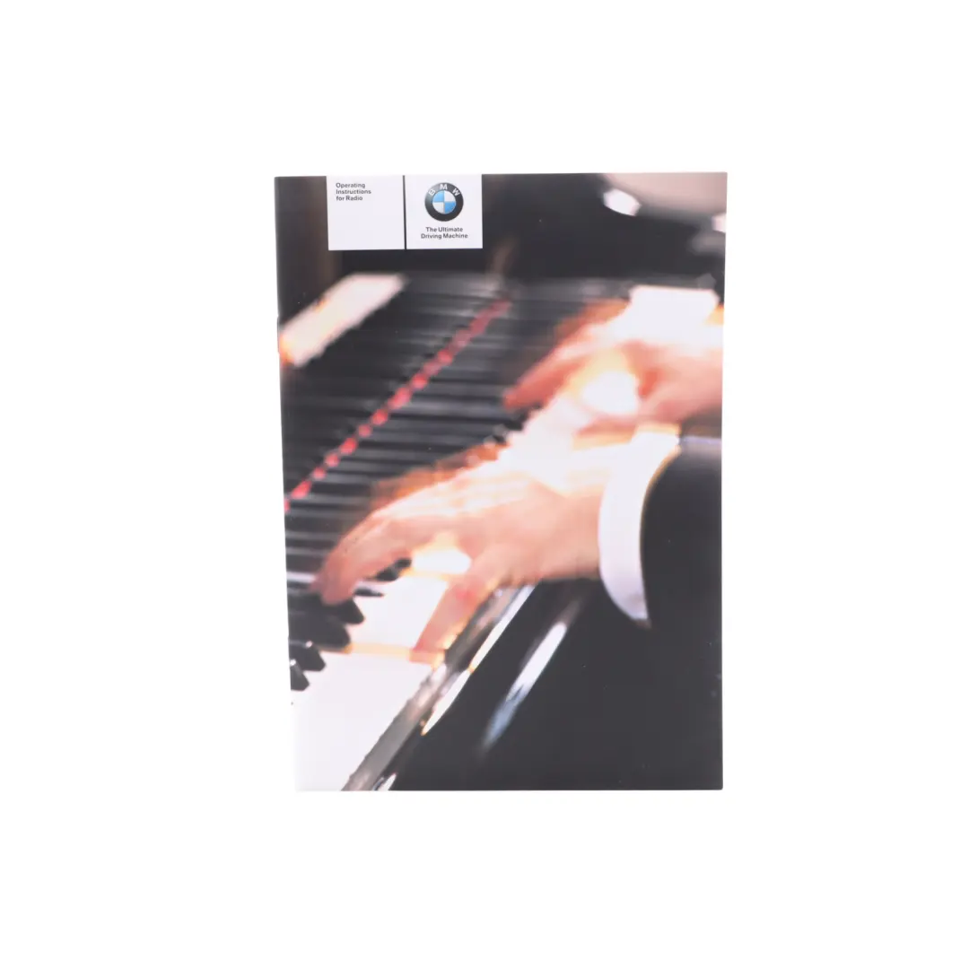 BMW X1 E84 Owner's Handbook Service Booklet Instructions Pouch Case Wallet - SKU 2914554 - Part number 2914554