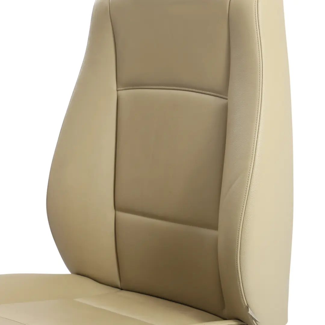 Asiento Delantero Izquierdo Interior Cuero Nevada Beige LUB4 para BMW X1 E84 con número de pieza 2992621 BMW X1 E84 Asiento Delantero Izquierdo Interior Cuero Nevada Beige LUB4 - SKU 2992621-3 - Número de pieza 2992621
