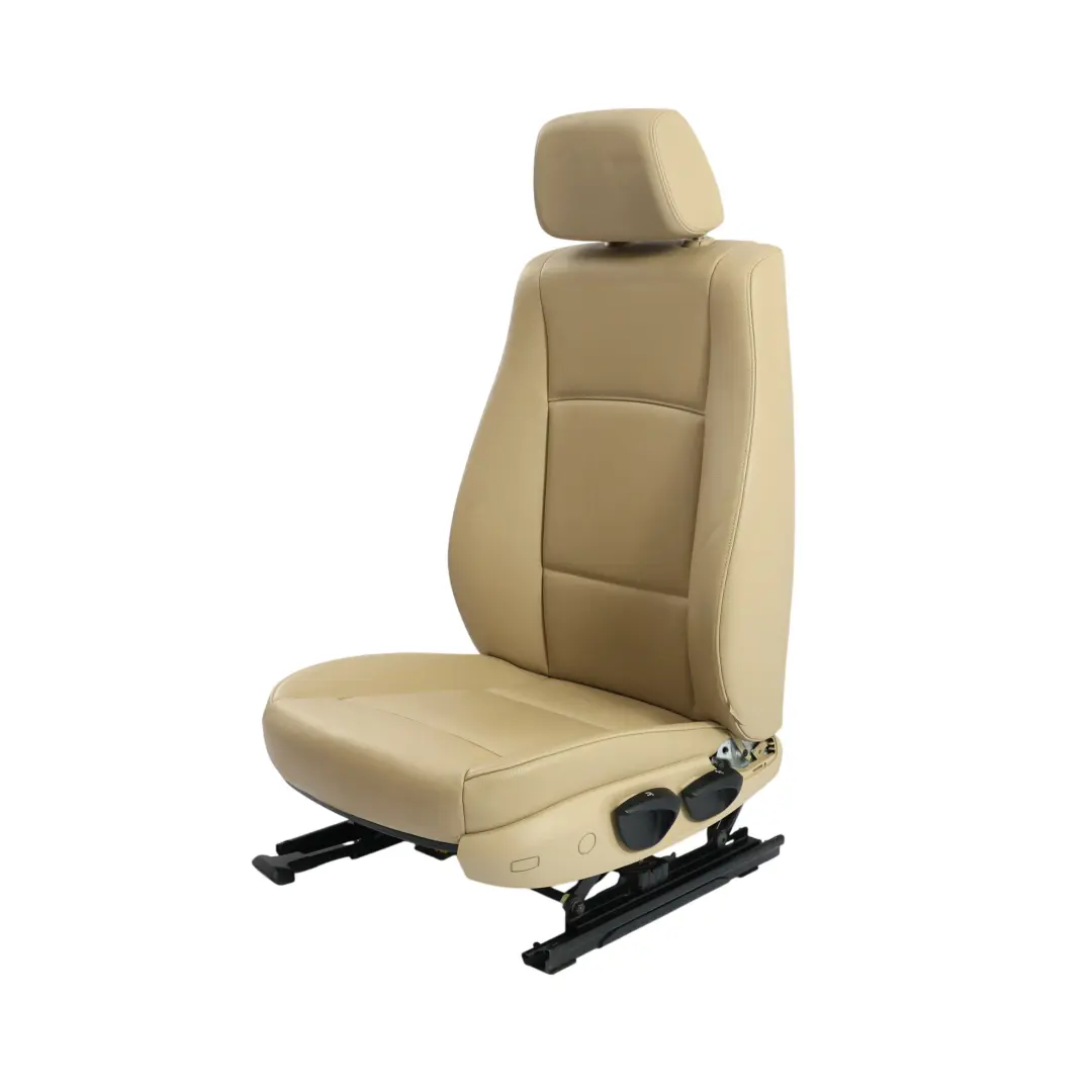 BMW X1 E84 Fotel Przedni Lewy Przód Skóra Nevada Beżowa LUB4 - SKU 2992621-3 - Numer Części 2992621