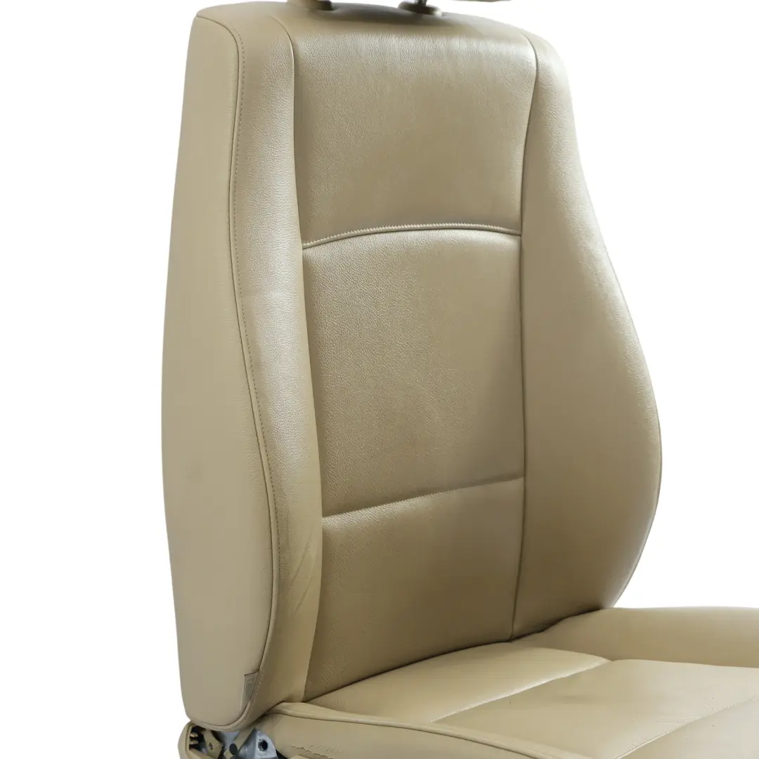 Asiento Delantero Derecho Interior Cuero Nevada Beige LUB4 para BMW X1 E84 con número de pieza 2992622 BMW X1 E84 Asiento Delantero Derecho Interior Cuero Nevada Beige LUB4 - SKU 2992622-2 - Número de pieza 2992622
